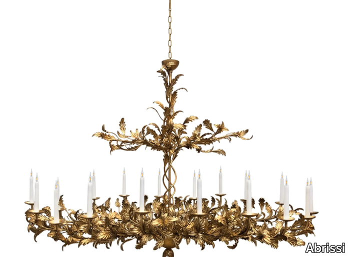 BORGIA - Metal chandelier _ Abrissi