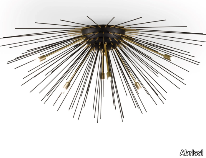 METROPOLIS - Metal ceiling lamp _ Abrissi