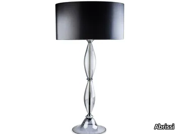 LUNA - Murano glass table lamp _ Abrissi