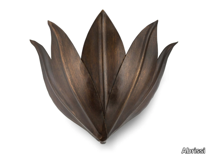 ORCHID 5 LEAVES - Metal wall light _ Abrissi