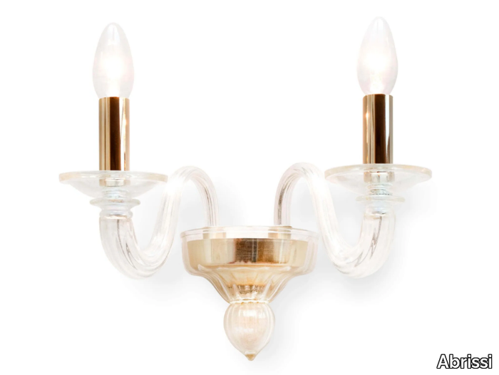VIVIENNE - Murano glass wall lamp _ Abrissi