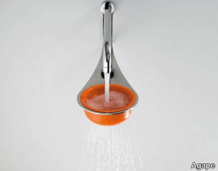 AL DENTE - Wall-mounted polypropylene overhead shower _ Agape