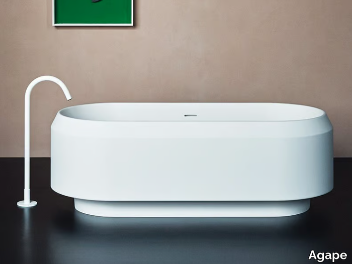 LARIANA - Freestanding Cristalplant® bathtub _ Agape