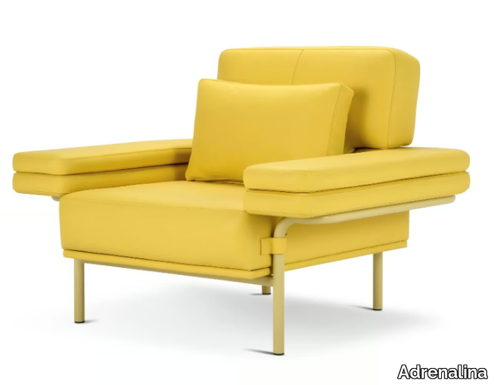 LEO - Armchair with armrests _ Adrenalina