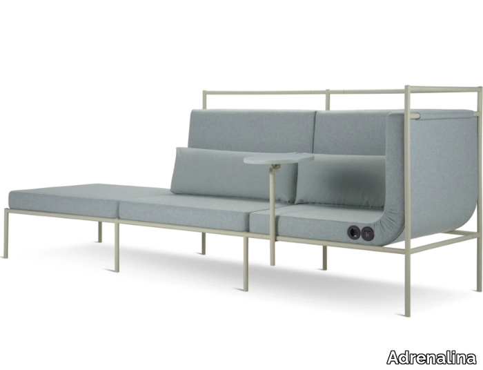 PASSEPARTOUT - Modular fabric sofa _ Adrenalina