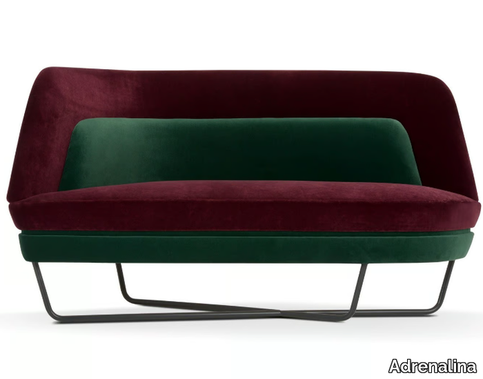 BIXIB - 2 seater velvet sofa _ Adrenalina