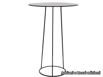 BISTRÒ - Round metal high table _ Adriani e Rossi edizioni