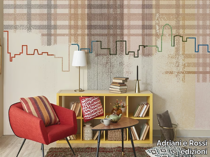 SKYLINE - Vinyl kids wallpaper _ Adriani e Rossi edizioni