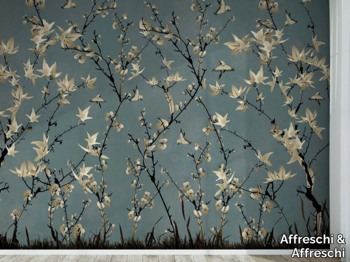 ALOHA AH 22 - Ecological Plaster backing wallpaper _ Affreschi & Affreschi