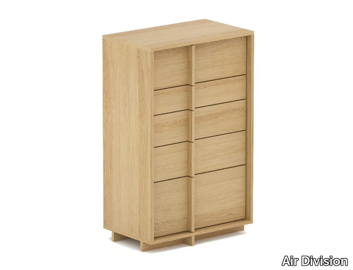 NORTON - Solid wood 5-drawer chest _ Air Division