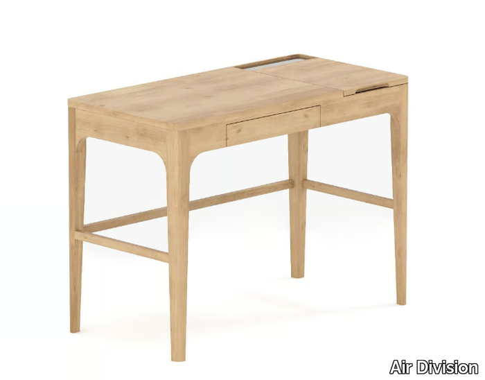 PERRY - Rectangular solid wood writing desk _ Air Division