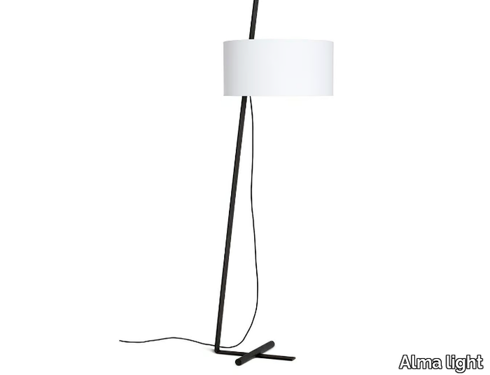 PICA - Cotton and iron table lamp _ Alma light