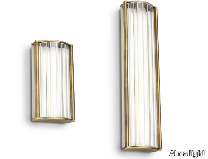 TOTEM II - LED Borosilicate glass wall lamp _ Alma light