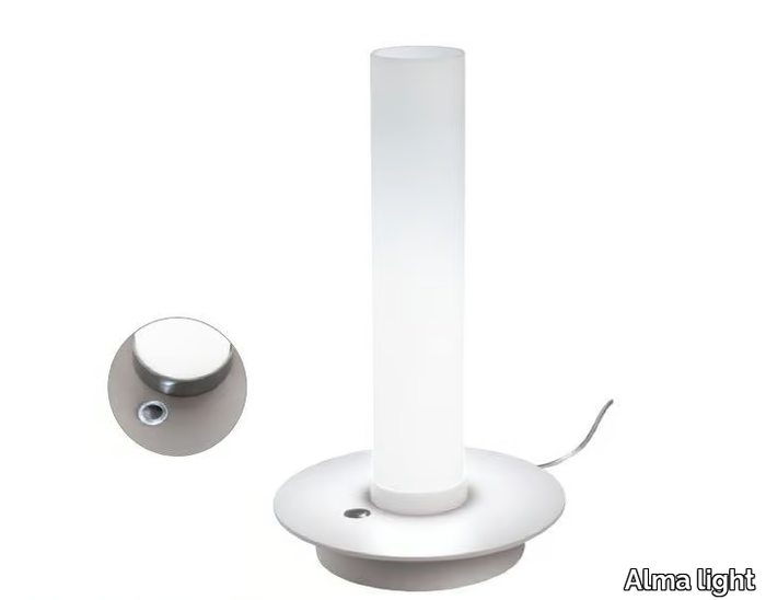 CANDLE - LED blown glass table lamp _ Alma light