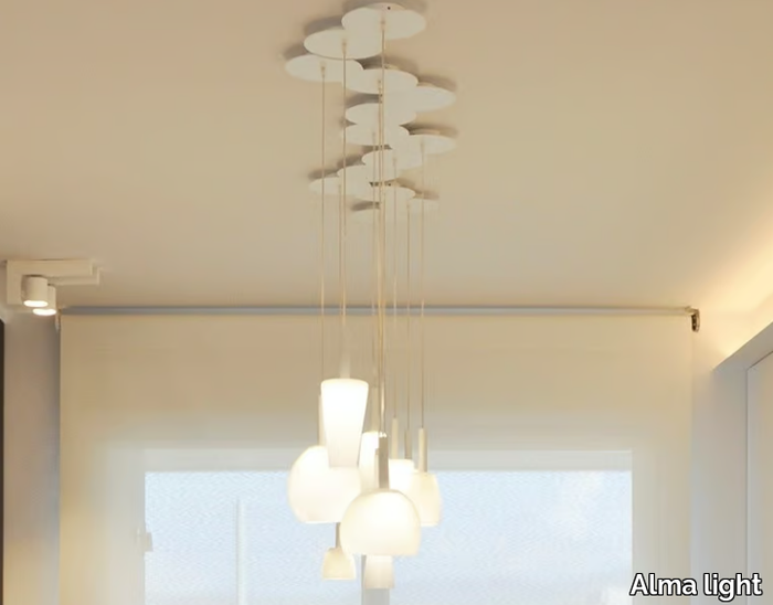 BLOW - LED glass pendant lamp _ Alma light