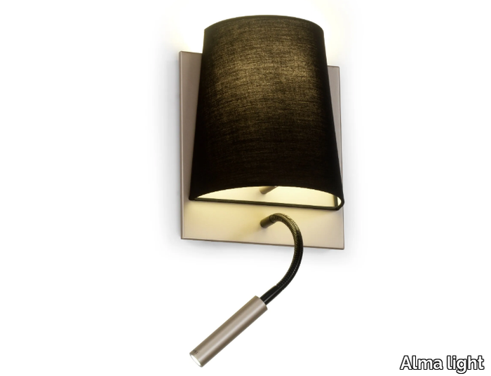 HOTEL - Cotton wall lamp with swing arm _ Alma light