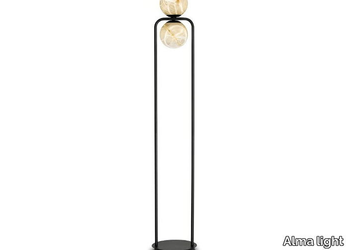 TRIBECA - LED alabaster floor lamp _ Alma light