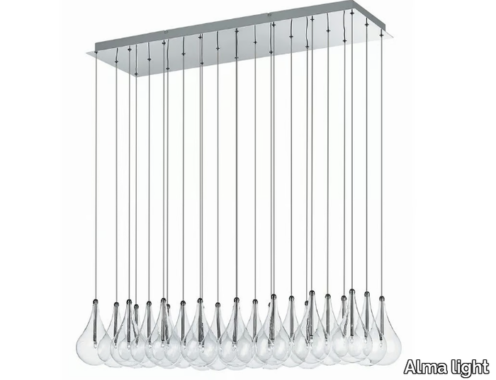 DROP LED - LED glass pendant lamp _ Alma light