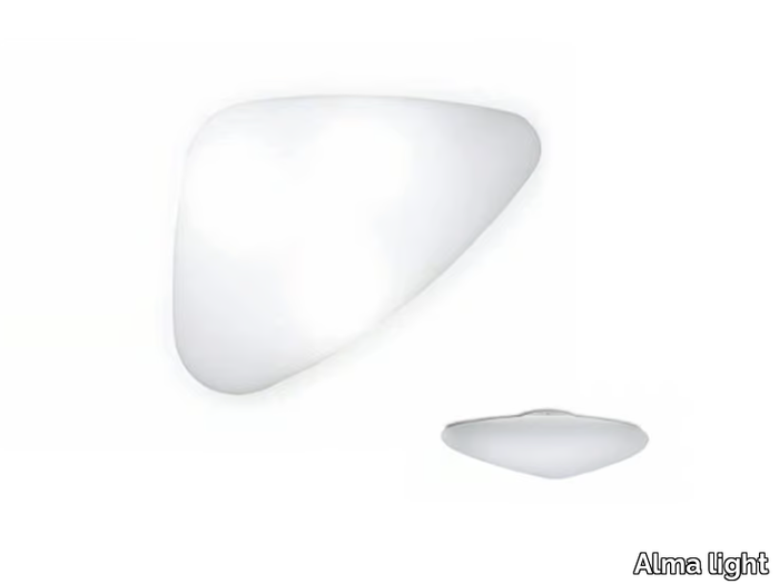 STONE OUT - LED polyethylene outdoor ceiling lamp _ Alma light