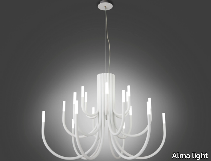 THEPALM 5190/18 - LED iron chandelier _ Alma light