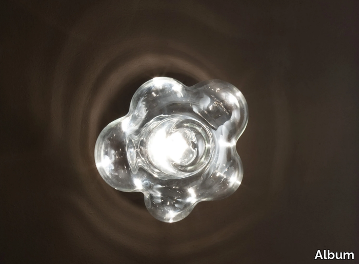 NUVOLA - Borosilicate glass wall light _ Album