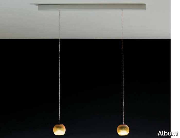 BARRALED X2 GIOVE - LED blown glass pendant lamp _ Album