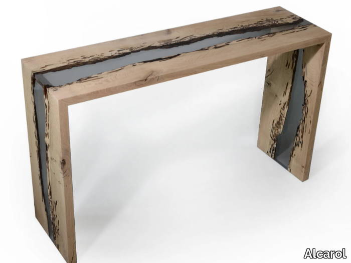 BENT RIVER - Rectangular console table _ Alcarol