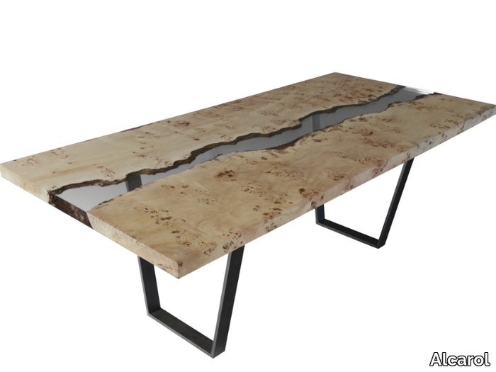 POPLAR RIVER - Rectangular dining table _ Alcarol