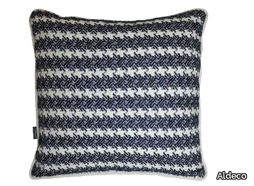 CUSHION LIBERTÉ Marine Blue - Square motif cushion _ Aldeco