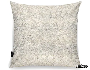 FRIDOLLY Wild White - Square solid-color cushion _ Aldeco