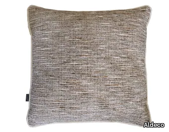 GABRIELLE Linen Canvas - Solid-color square cushion _ Aldeco