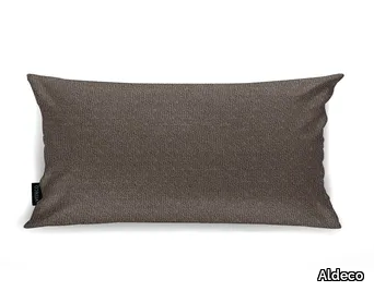 VELLUTINO FR Taupe - Solid-color rectangular cushion _ Aldeco