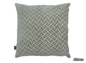 FREDDIE VELVET Aqua Linen - Cushion _ Aldeco