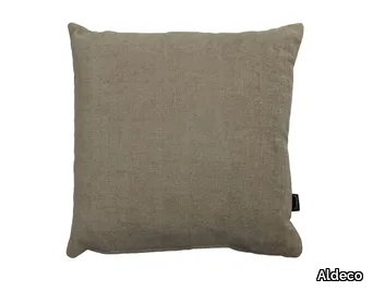 RESISTANCE EC FR Light Camel - Solid-color square cushion _ Aldeco