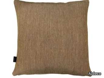 SAL Warm Taupe - Solid-color square cushion _ Aldeco