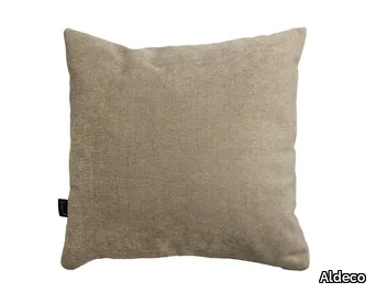 RESISTANCE EC FR Pale Sand - Square solid-color cushion _ Aldeco