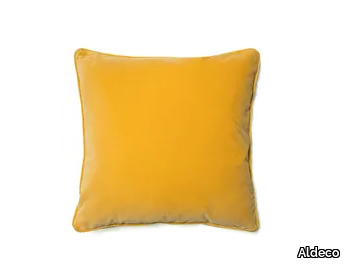 SIÉGE VELVET 0176 Pure Yellow - Cushion _ Aldeco