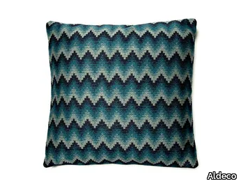 BLOSSOM Wavy Blue - Cushion _ Aldeco