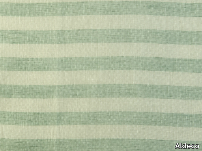 HELLO - Striped linen fabric _ Aldeco