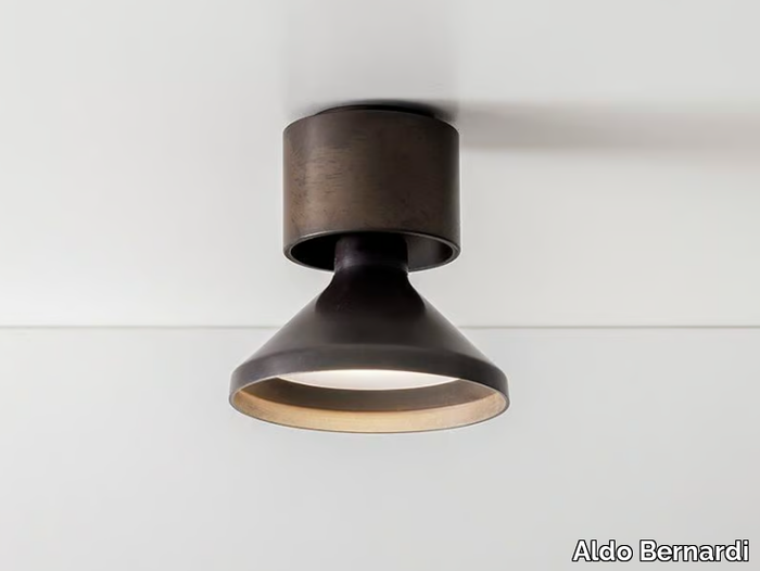 TRUMPET - LED adjustable brass spotlight _ Aldo Bernardi