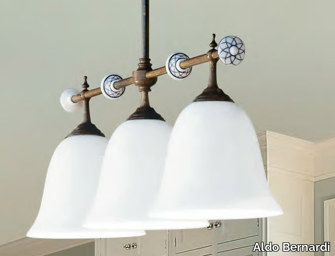 CARACOI - Glass pendant lamp _ Aldo Bernardi