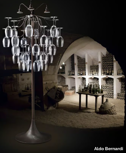 SAUVIGNON - LED glass floor lamp _ Aldo Bernardi