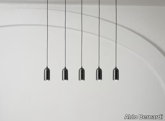 FRASCA - SINGLE PENDANTS - Brass pendant lamp _ Aldo Bernardi