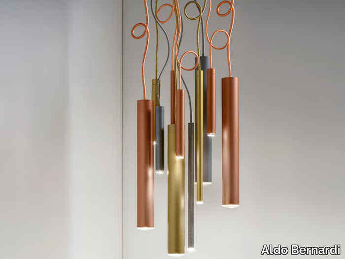 TUBÒ - LED pendant lamp _ Aldo Bernardi