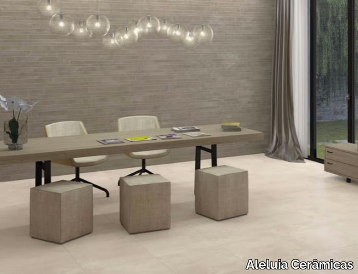 KOMPACT - Porcelain stoneware wall/floor tiles with concrete effect _ Aleluia Cerâmicas