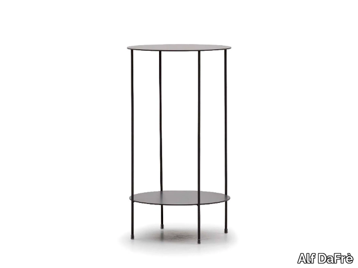 WOK - Round metal high side table _ Alf DaFrè