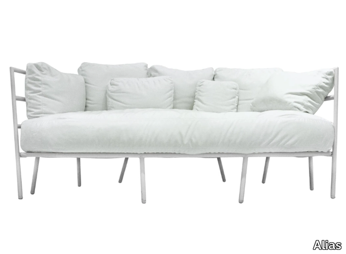 DEHORS - 371 - 3 seater fabric garden sofa _ Alias