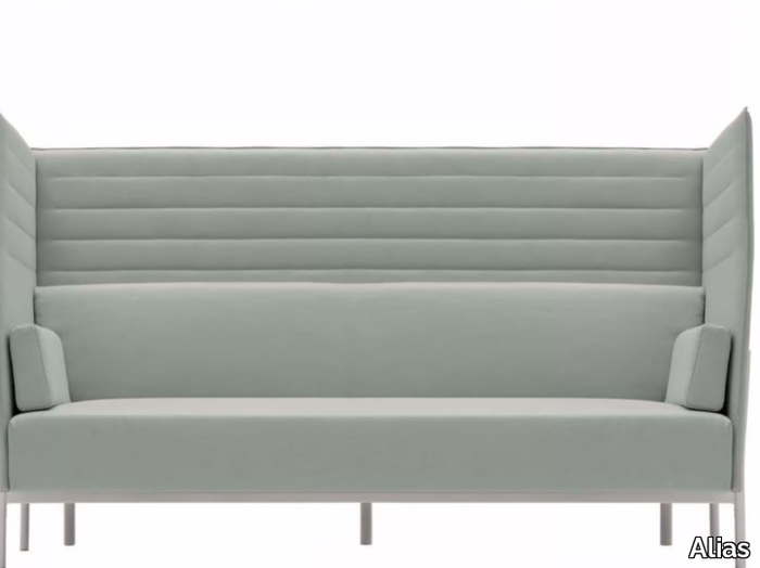 ELEVEN HIGH BACK - 864 - 3 seater high-back fabric sofa _ Alias