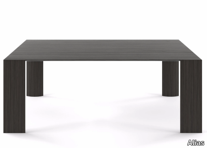 HIWOOD TABLE - 053 - Rectangular solid wood table _ Alias