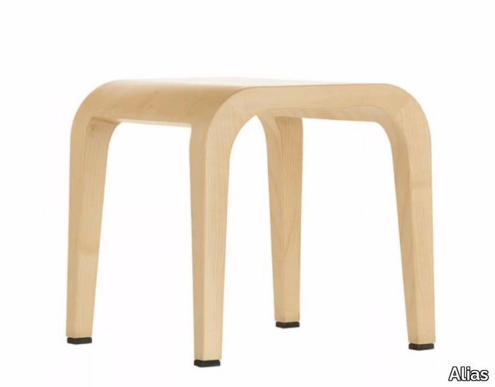 LALEGGERA LITTLE STOOL - 315 - Wooden stool _ Alias